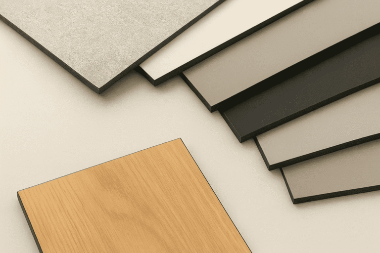 Płyty HPL, Laminaty HPL